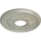 Ekena Millwork Palmetto Ceiling Medallion (Fits Canopies up to 4 7/8"), 12 1/8"OD x 3 1/2"ID x 1"P, Flash Copper CM12PMFCS - alternate 2